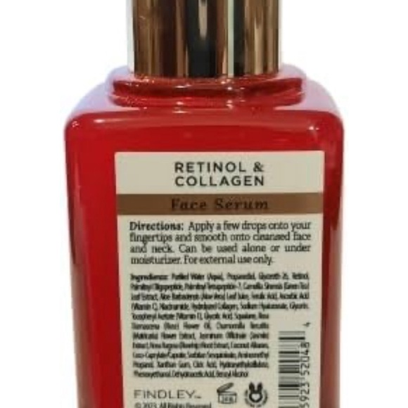 FINDLEY RETINOL & COLLAGEN OVERNIGHT FACE SERUM, 2 FL OZ - Picture 3 of 3